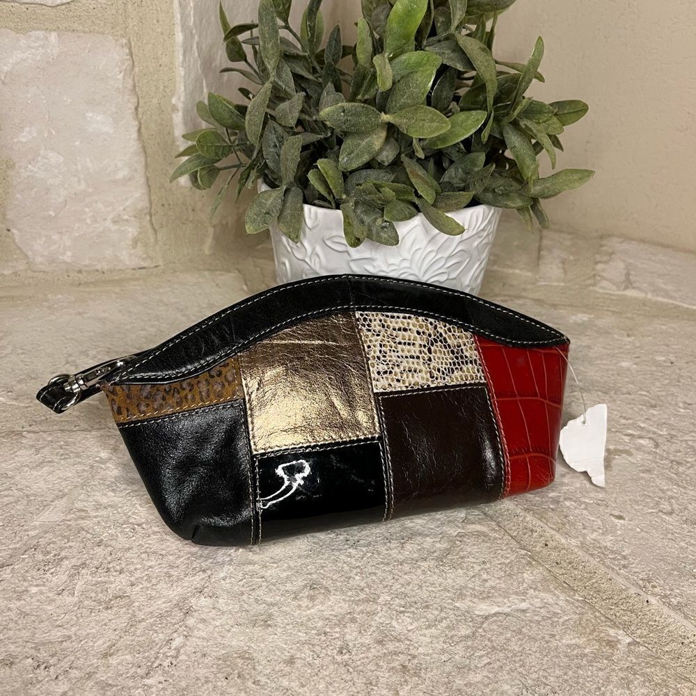 Westport Collection patchwork wristlet - image 1